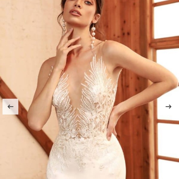 Stunning Bridal Dress - never worn! - Picture 3 of 5